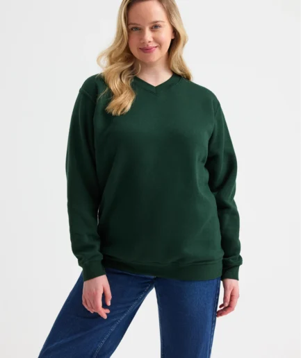 Classic V-Neck Sweatshirt
