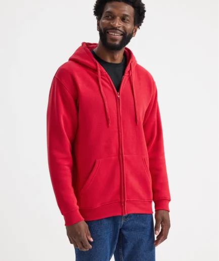 Adults Classic Full Zip Hooded Sweatshirt