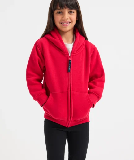 Childrens Classic Full Zip Hooded Sweatshirt