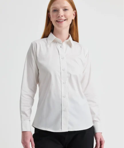 Ladies Pinpoint Oxford Full Sleeve Shirt