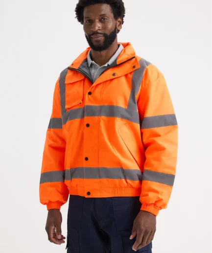 Hi Vis Bomber Jacket